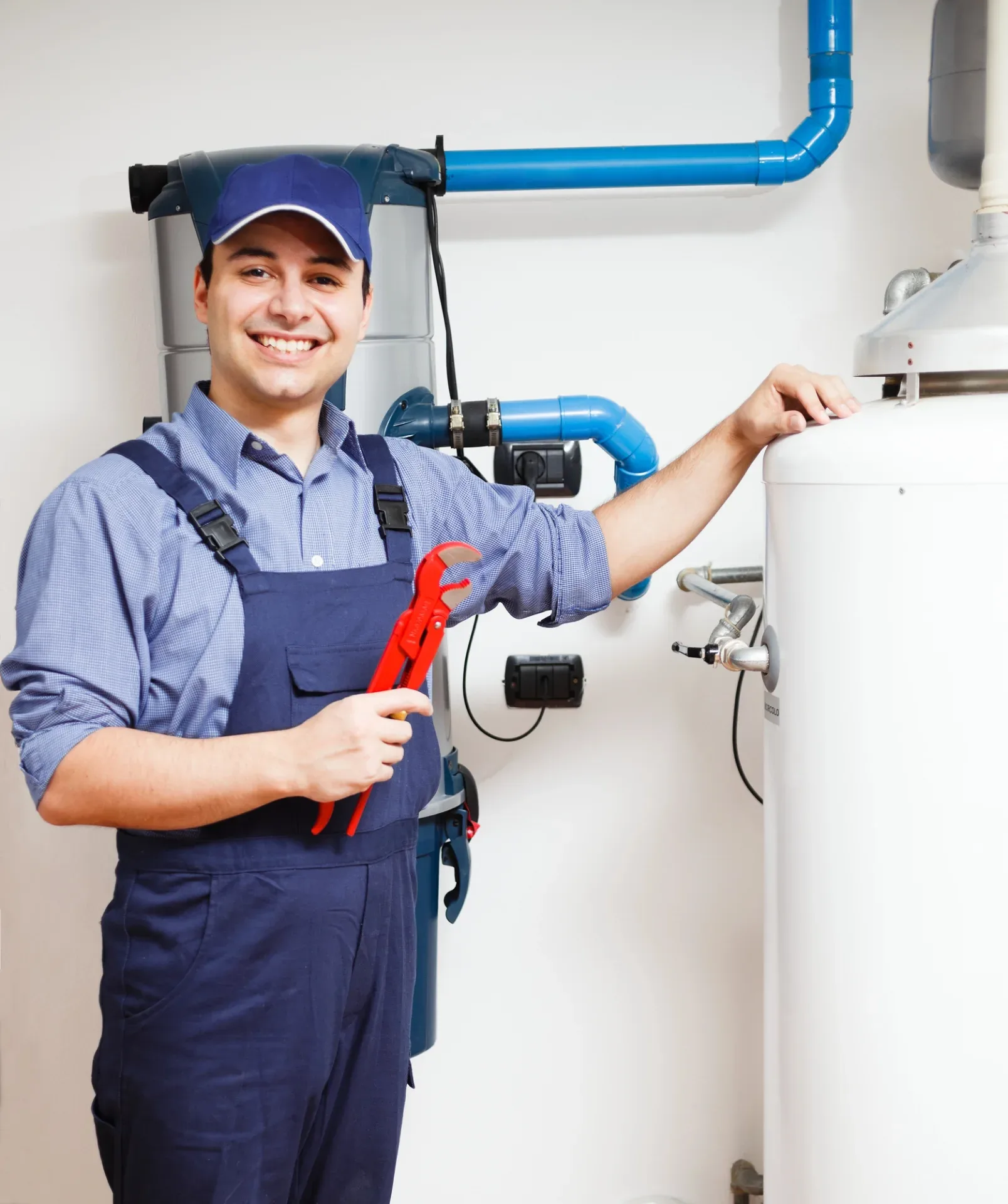 Water heater installation in Huntsville