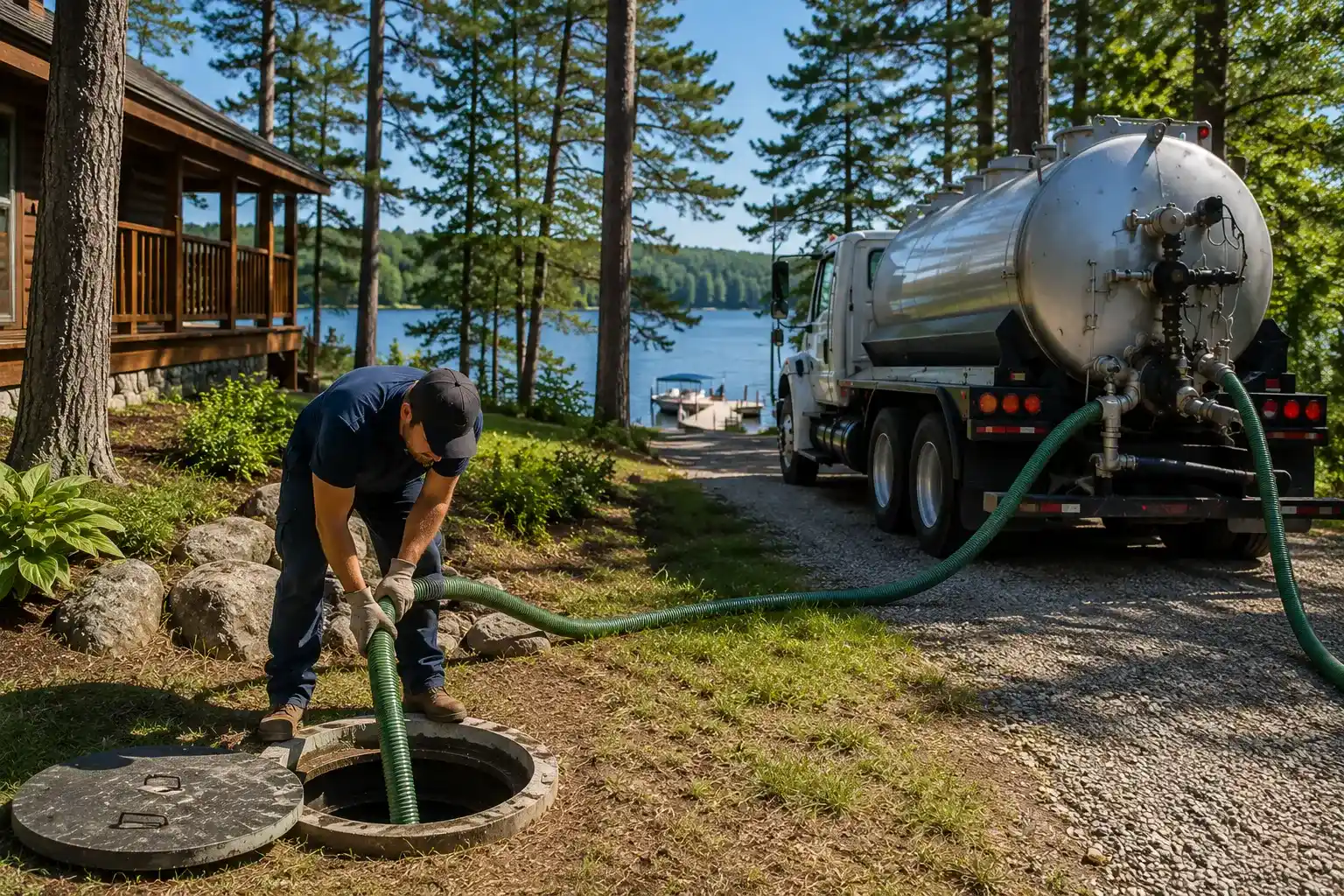 Septic system service Huntsville